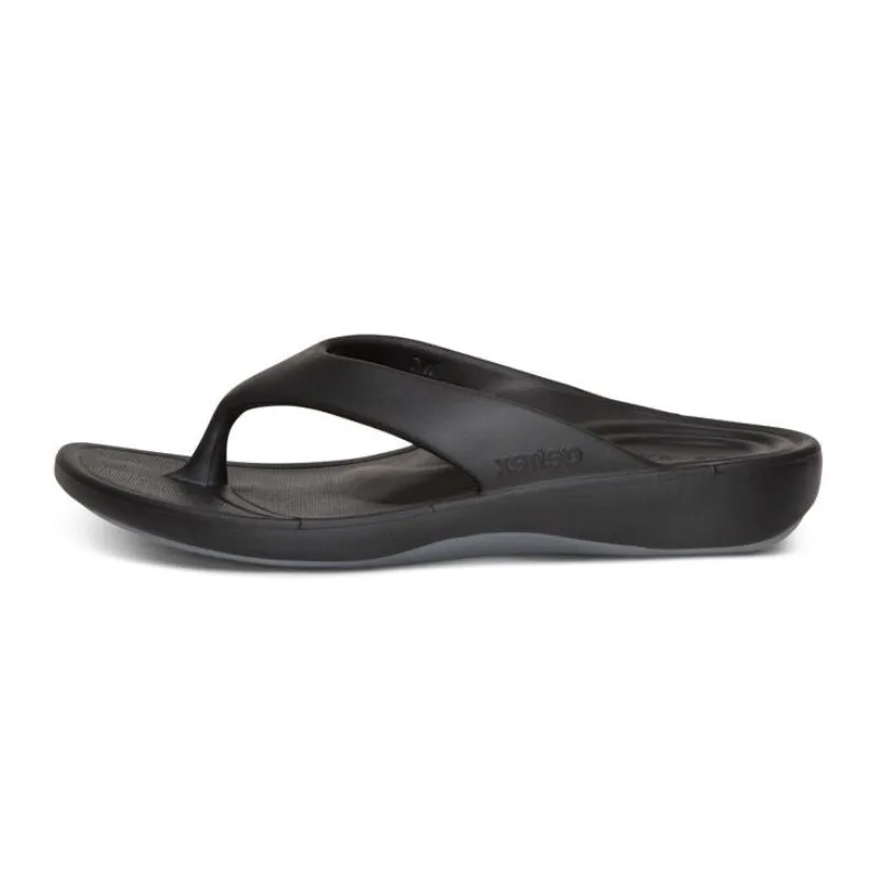 Aetrex Maui Black Women's Flips