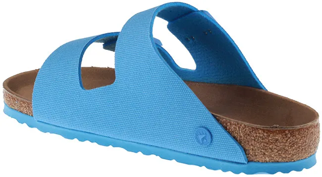 Birkenstock Womens Arizona Textile Vegan Sky Blue