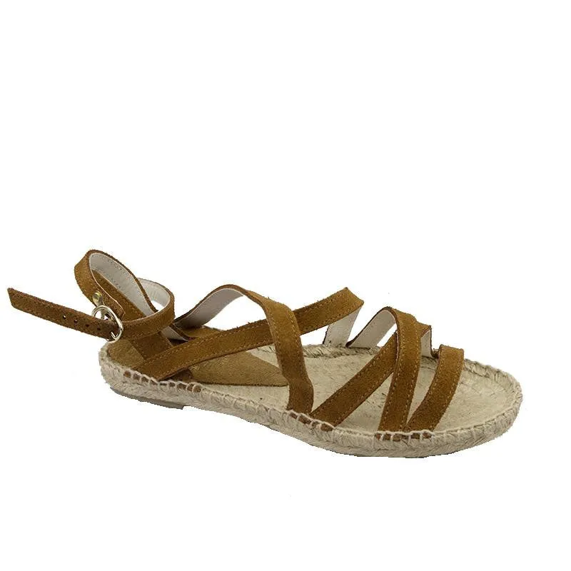 Calzanor 1417 Tan Flat Sandal