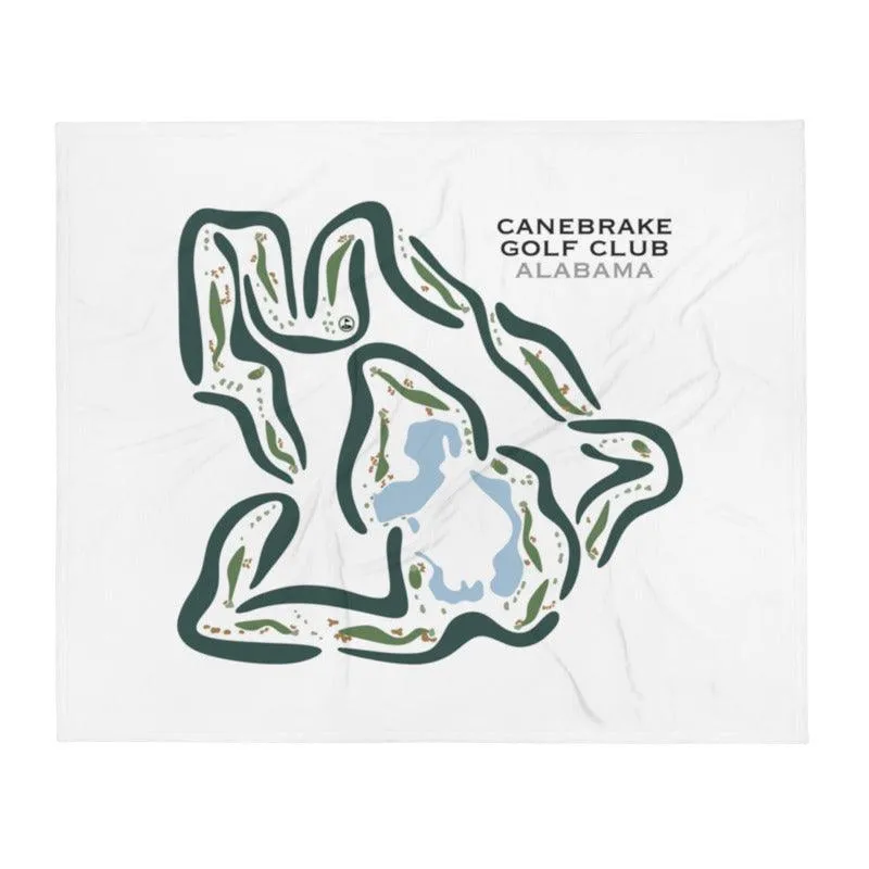 Canebrake Golf Club, Alabama - Printed Golf Courses