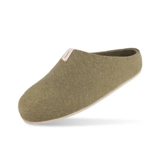 Corkybuk Slipper - Khaki Green