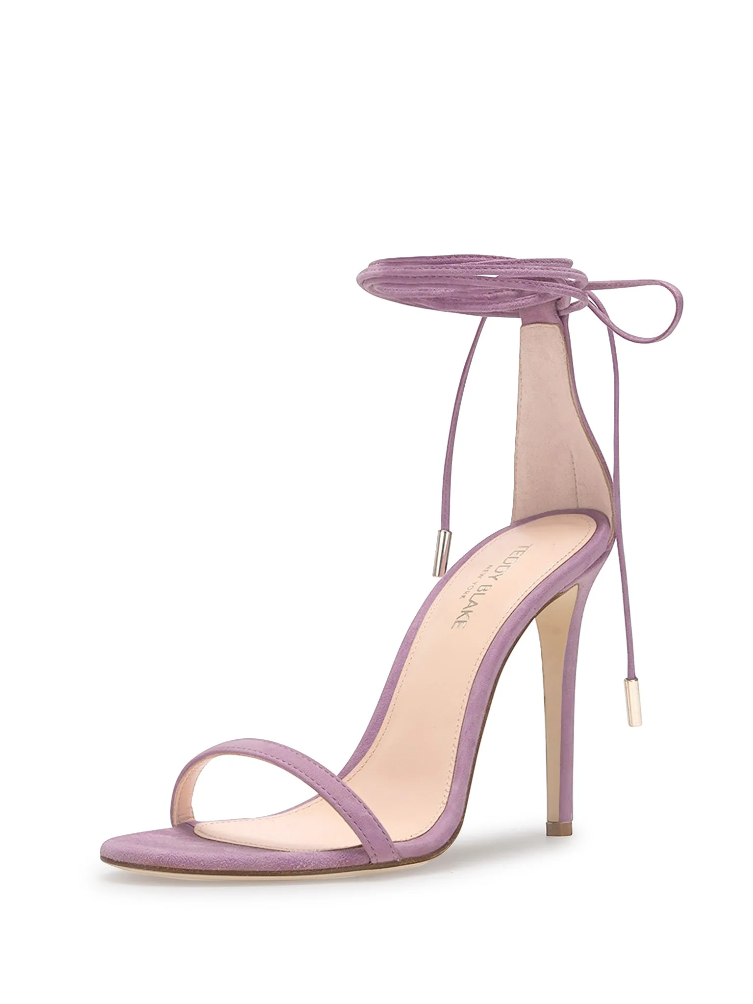 Emma Suede Sandals - Lilac