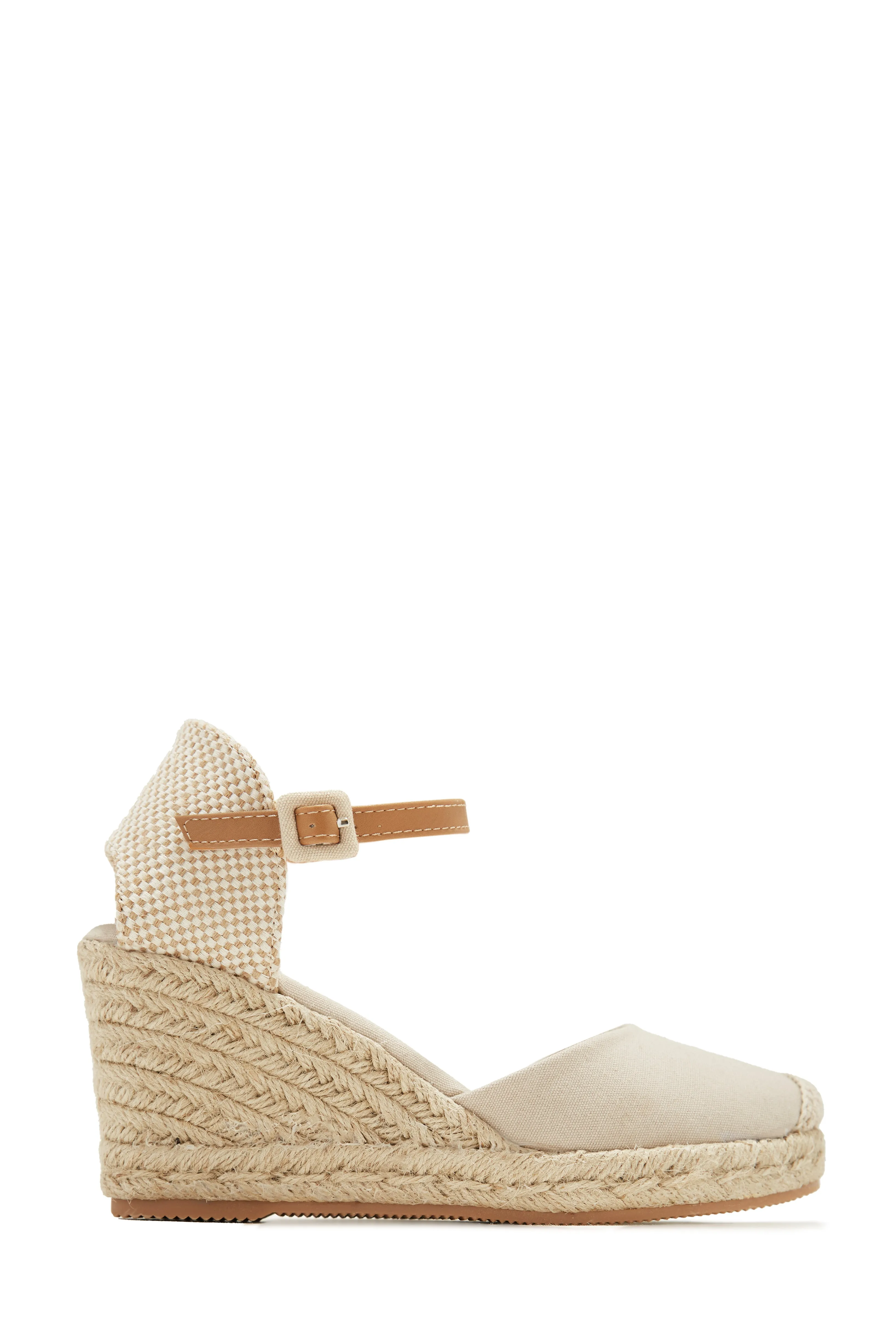 Golden Hour Espadrille Platform Wedges - Black