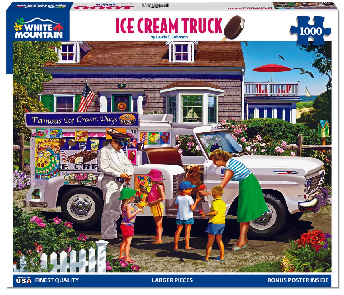 Ice Cream Truck (1406pz) - 1000 Pieces