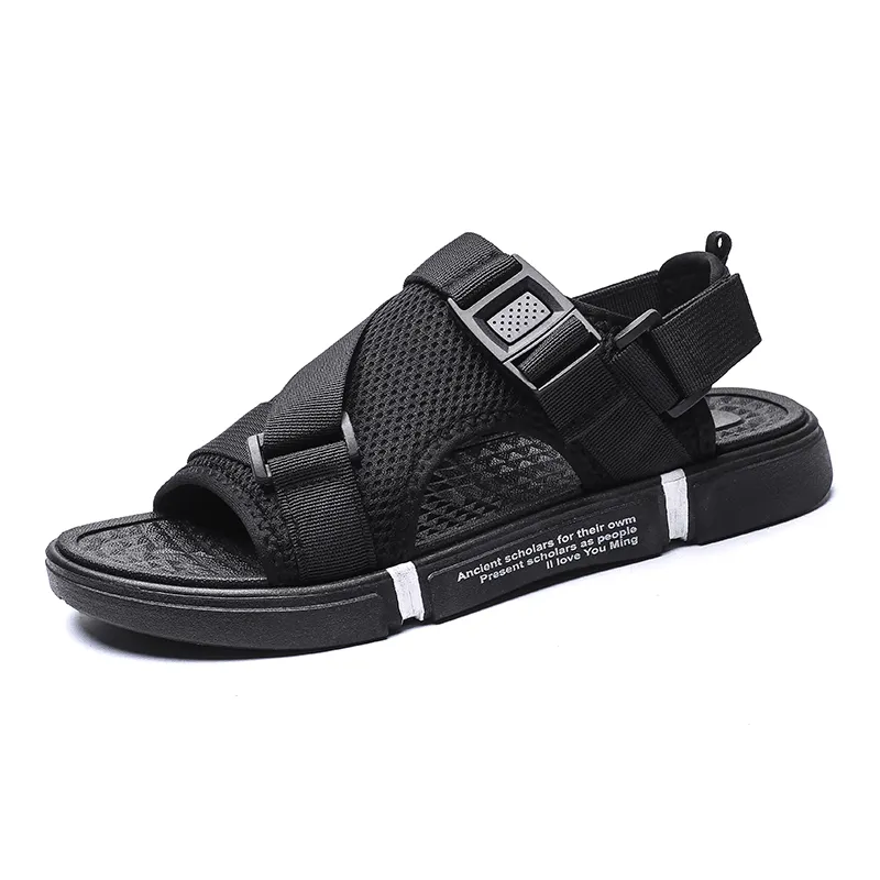 kkboxly kkboxly Men Two-Ways Breathable Opened Non-Slip Casual Beach Sandals