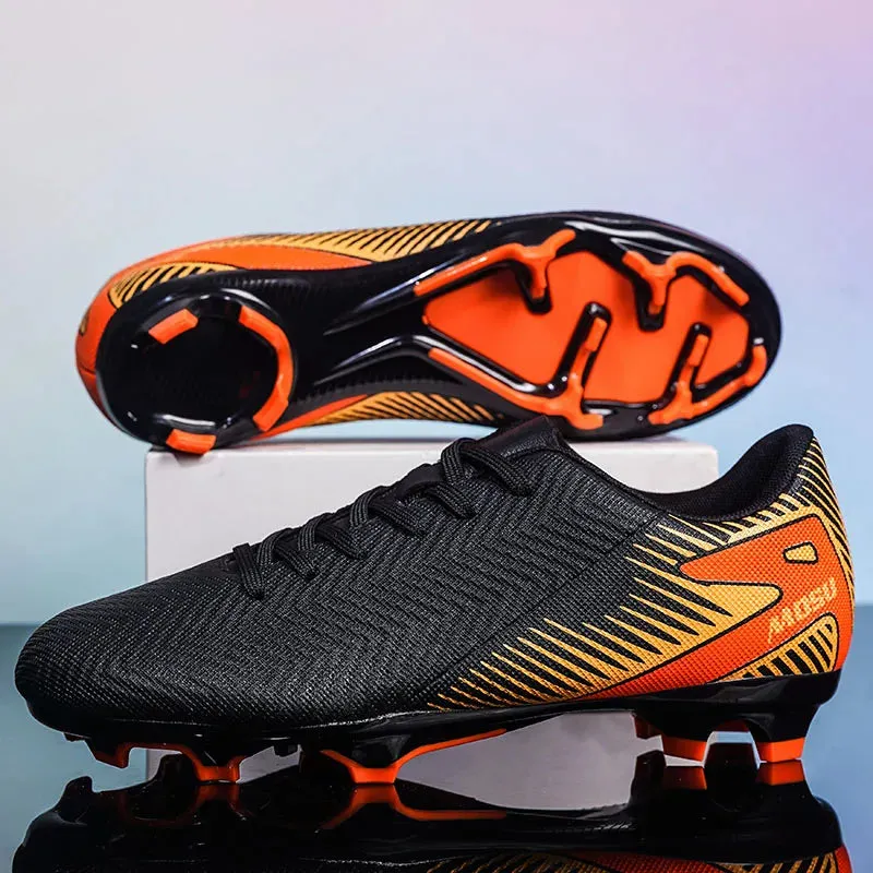 Low ankle Premium Ronaldo/Mbappe Soccer/Football Cleats Shoes FG Turf