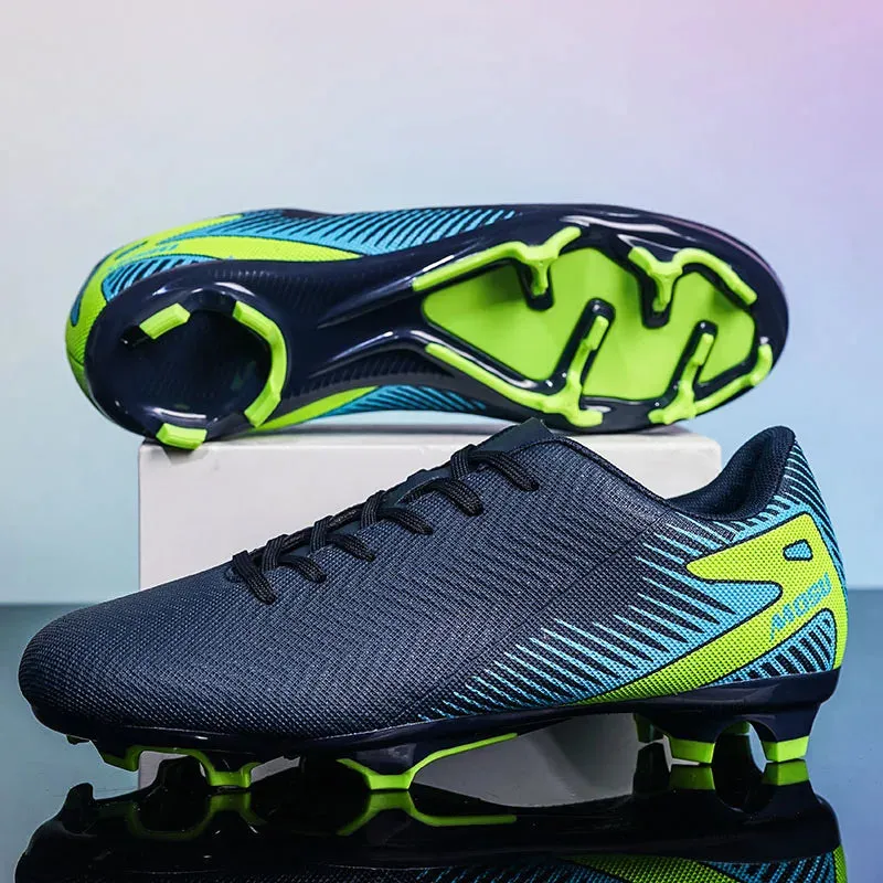 Low ankle Premium Ronaldo/Mbappe Soccer/Football Cleats Shoes FG Turf