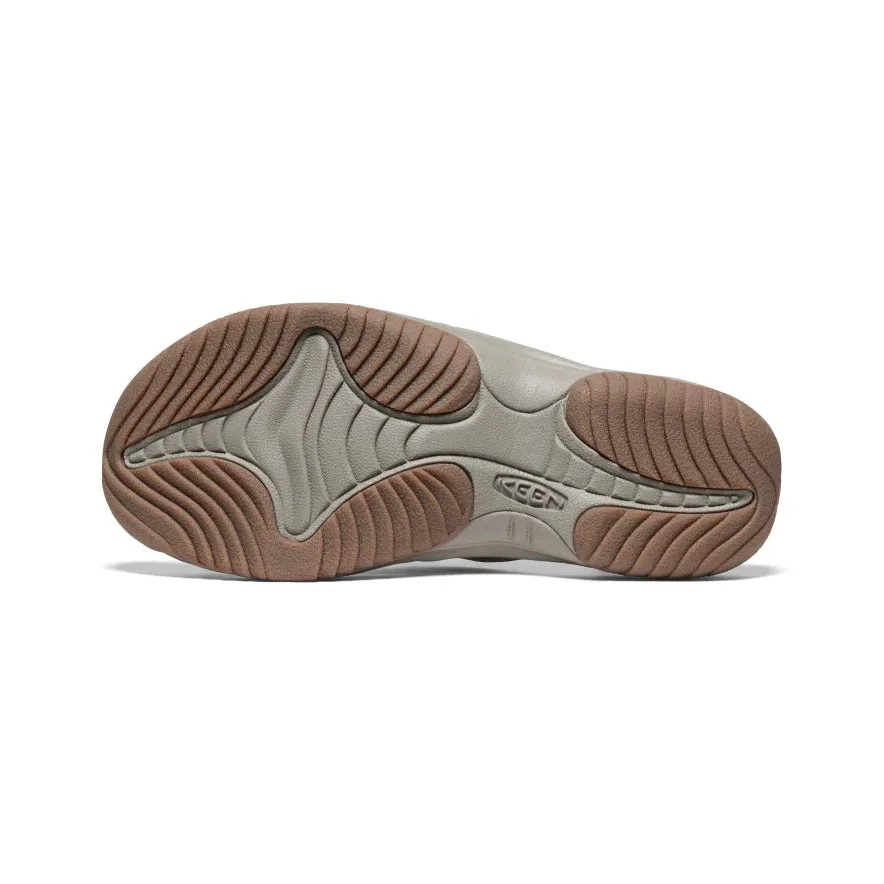 Men's Keen Waimea Leather Flip Flop Color: Brindle Birch