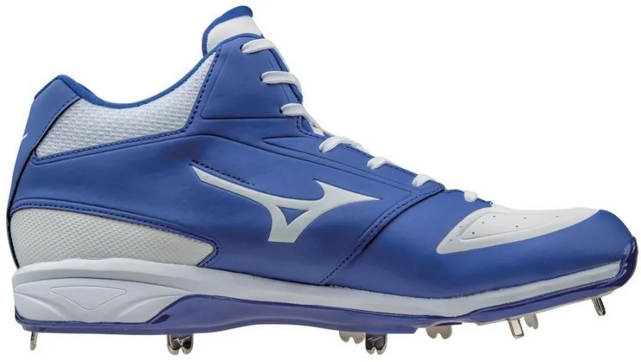 Mizuno Mens Dominant IC Mid Metal Baseball Cleats