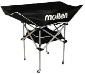 Molten Deluxe High Profile Hammock Ball Cart - black