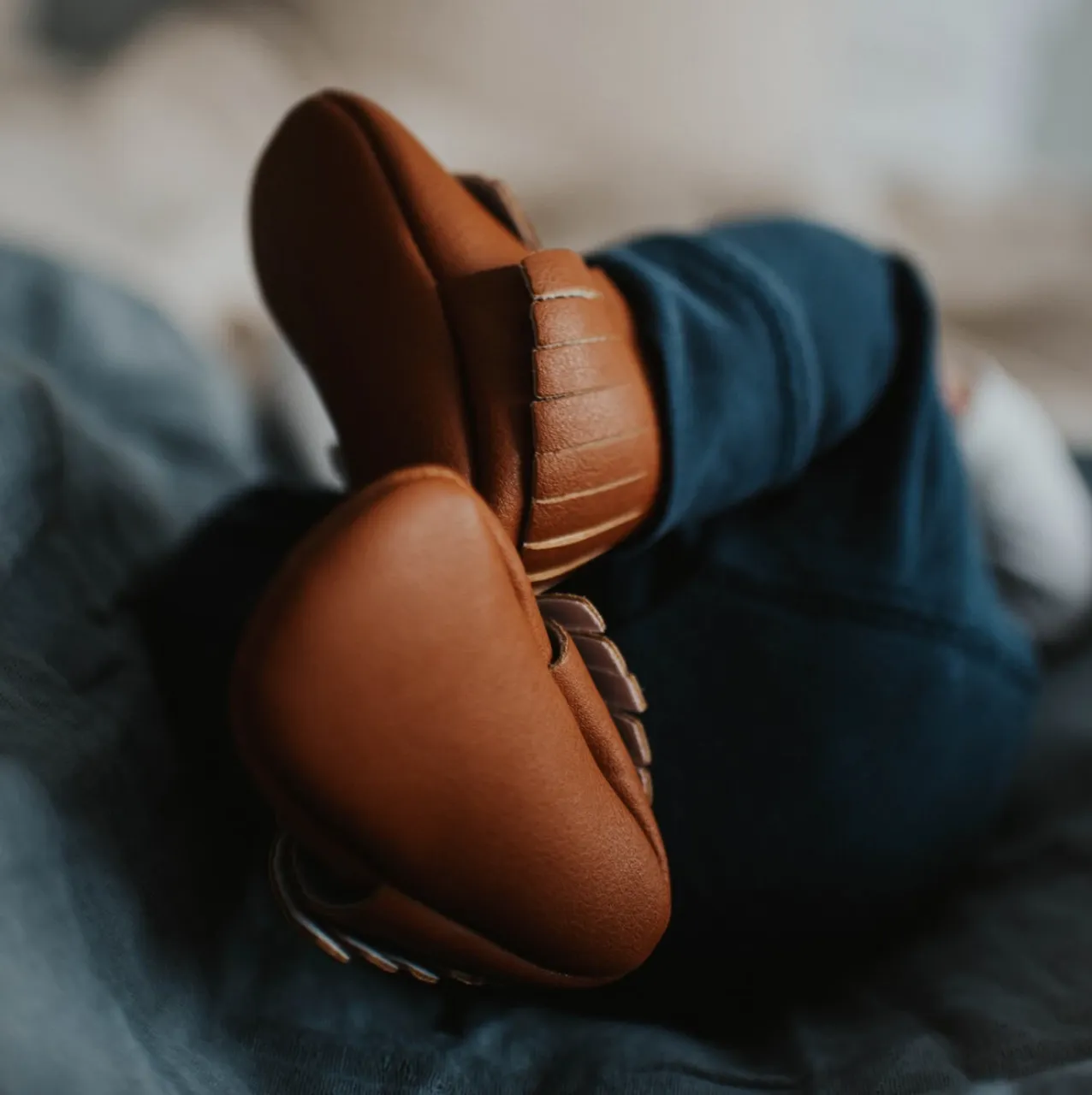 Neutral Collection Moccasins | Brown Color