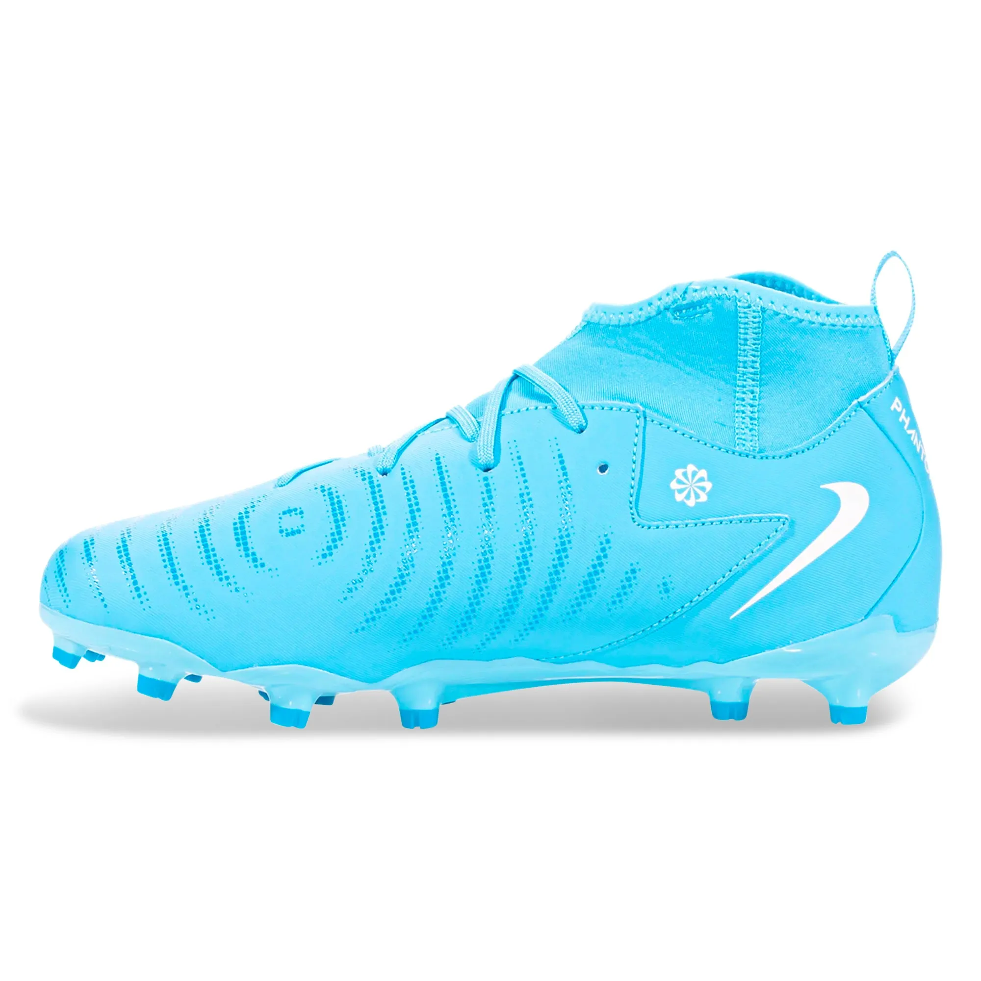 Nike Jr. Phantom Luna II Academy FG/MG Soccer Cleats (Blue Fury)