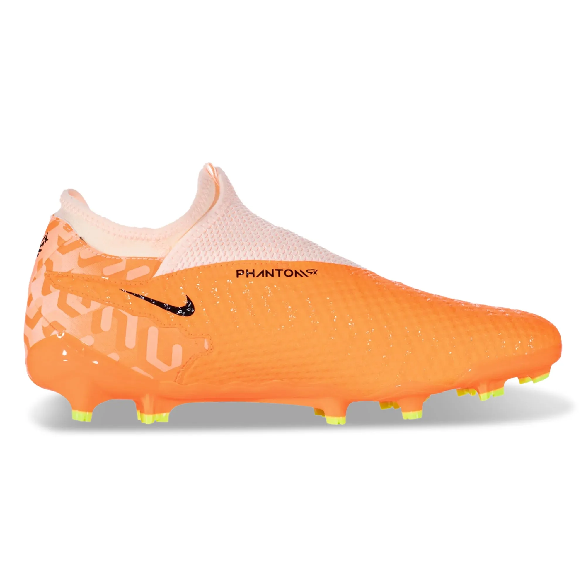 Nike Phantom GX Academy Firm Ground Soccer Cleats (Guava Ice/Black)