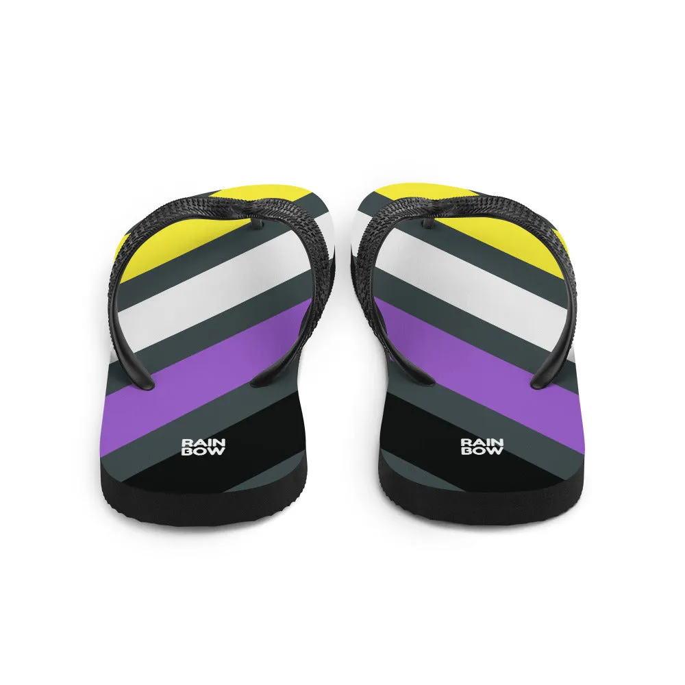 Non-Binary Diagonal Stripes Flip-Flops