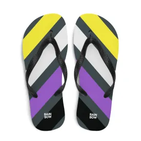 Non-Binary Diagonal Stripes Flip-Flops