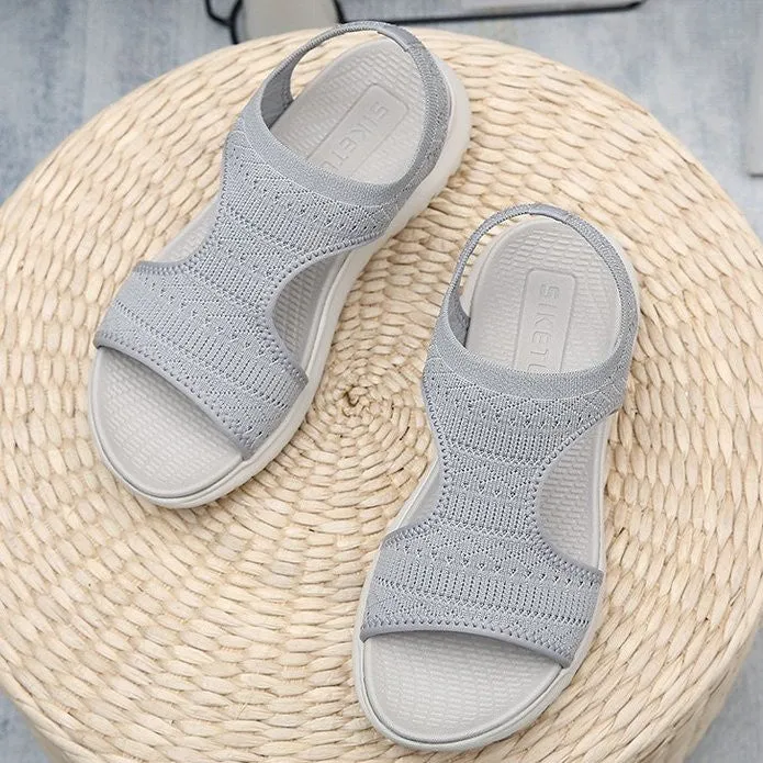 OCW Walking Orthopedic Sandals For Women Cut-out Sleeve Mesh Beach Sandals