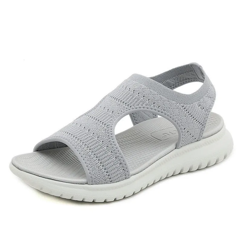 OCW Walking Orthopedic Sandals For Women Cut-out Sleeve Mesh Beach Sandals