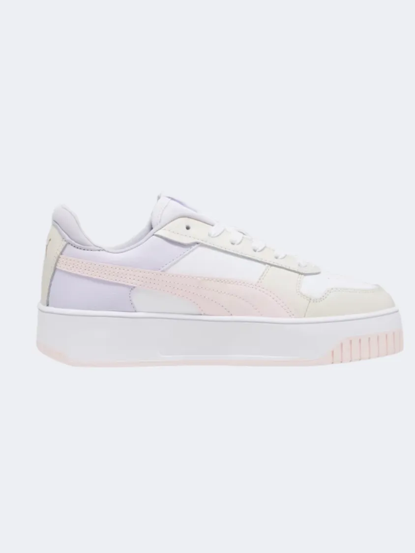 Puma Carina Street Women Lifestyle Shoes White/Frosty/Pink