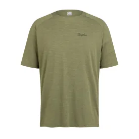 RAPHA Trail Technical Tshirt - WMD Dark Moss/Deep Depths