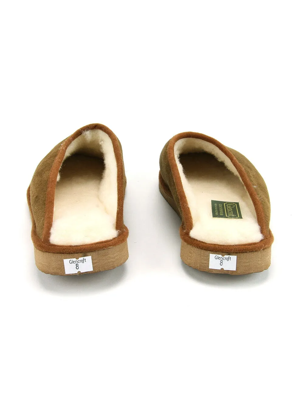 Real Sheepskin Mule Slipper with Sole