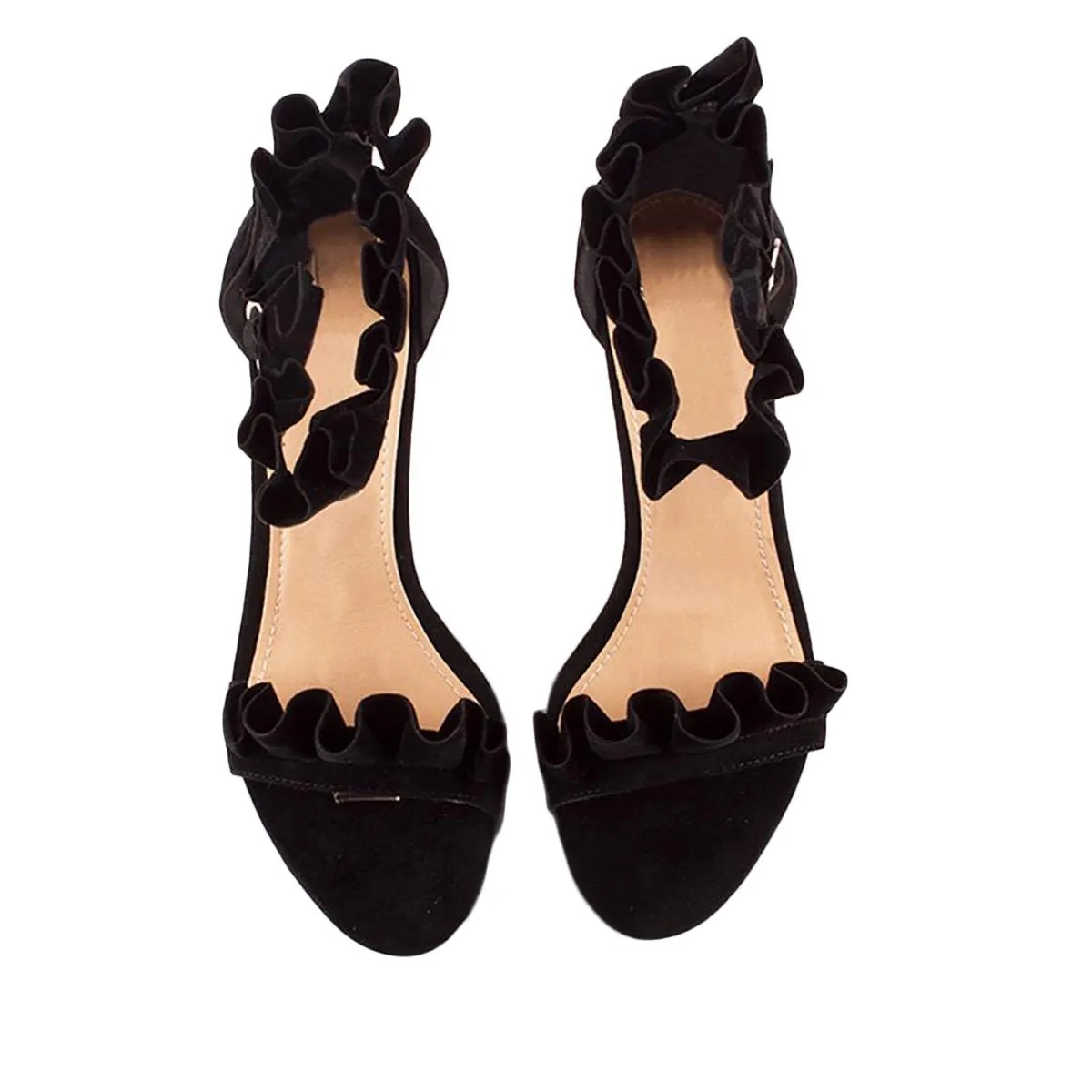 Sasskia FRILLED ANKLESTRAP SANDAL