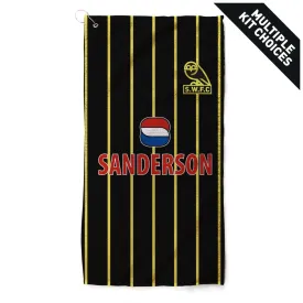 Sheffield Wednesday Retro Kit Golf Towels