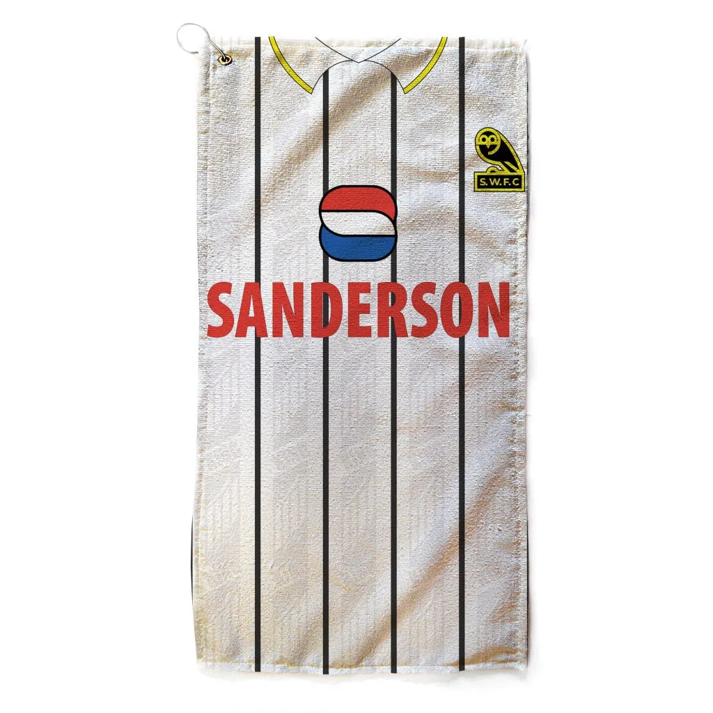 Sheffield Wednesday Retro Kit Golf Towels