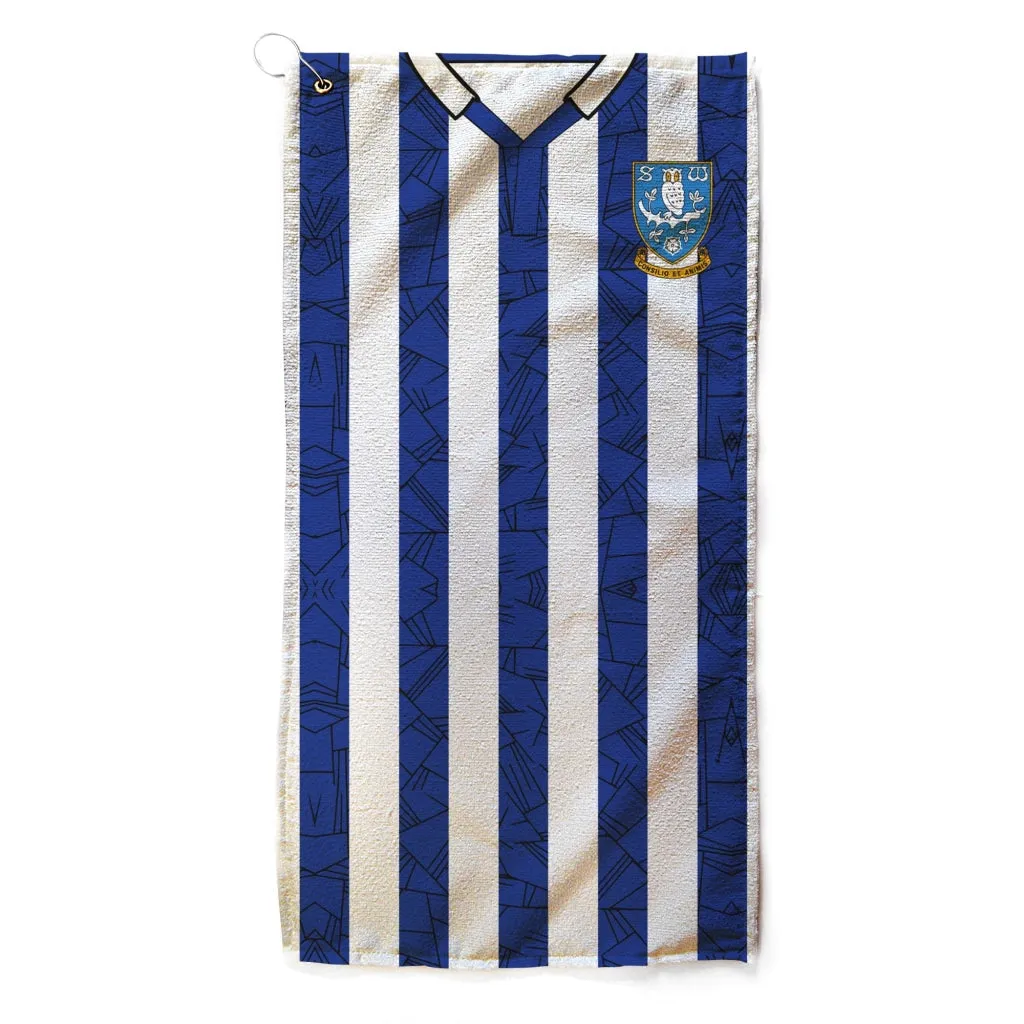 Sheffield Wednesday Retro Kit Golf Towels