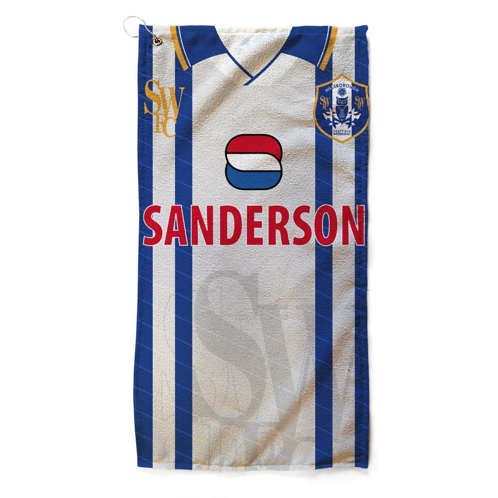 Sheffield Wednesday Retro Kit Golf Towels