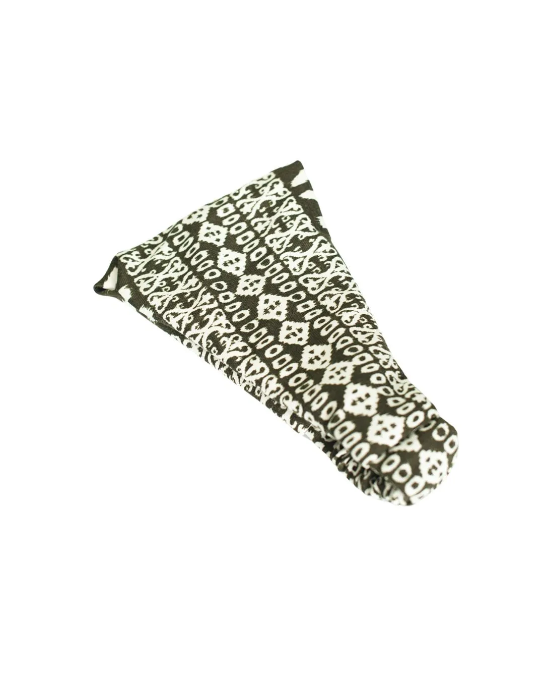 Tribal Olive Headband 2