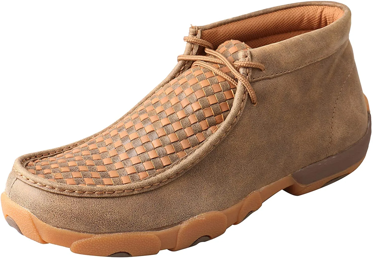 Twisted X Men's Chukka Driving Moc, Copper, 9.5W