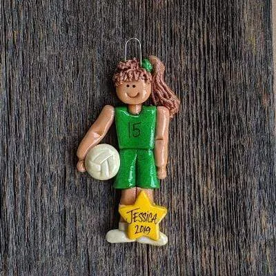 Volleyball Christmas Ornament