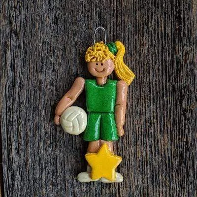 Volleyball Christmas Ornament