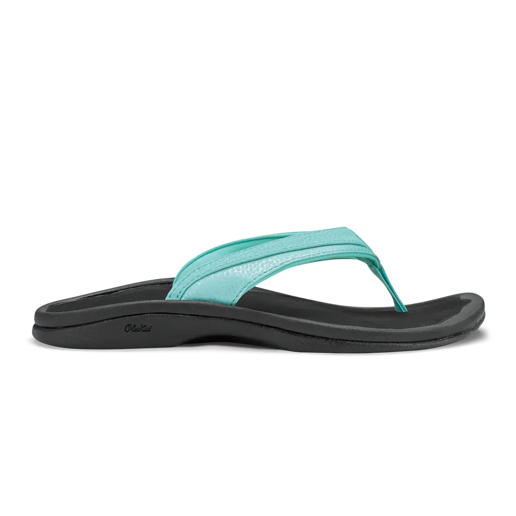 Women's Olukai Ohana Color: Sea Glass / Black