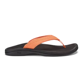 Women's Olukai 'Ohana Color: Shell Coral / Black