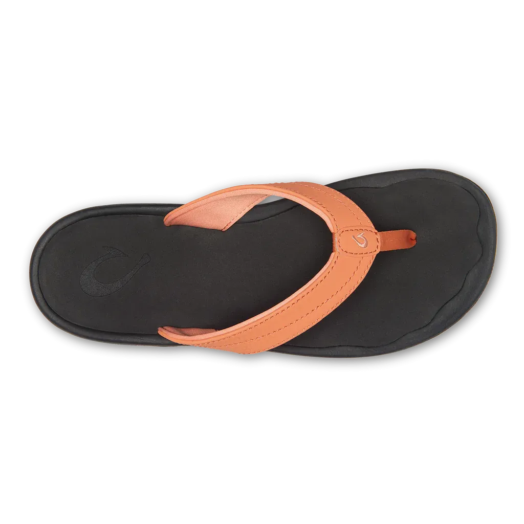 Women's Olukai 'Ohana Color: Shell Coral / Black